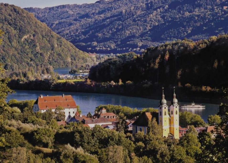 Terrassenwohnung Mit Donaublick Obernzell 外观 照片