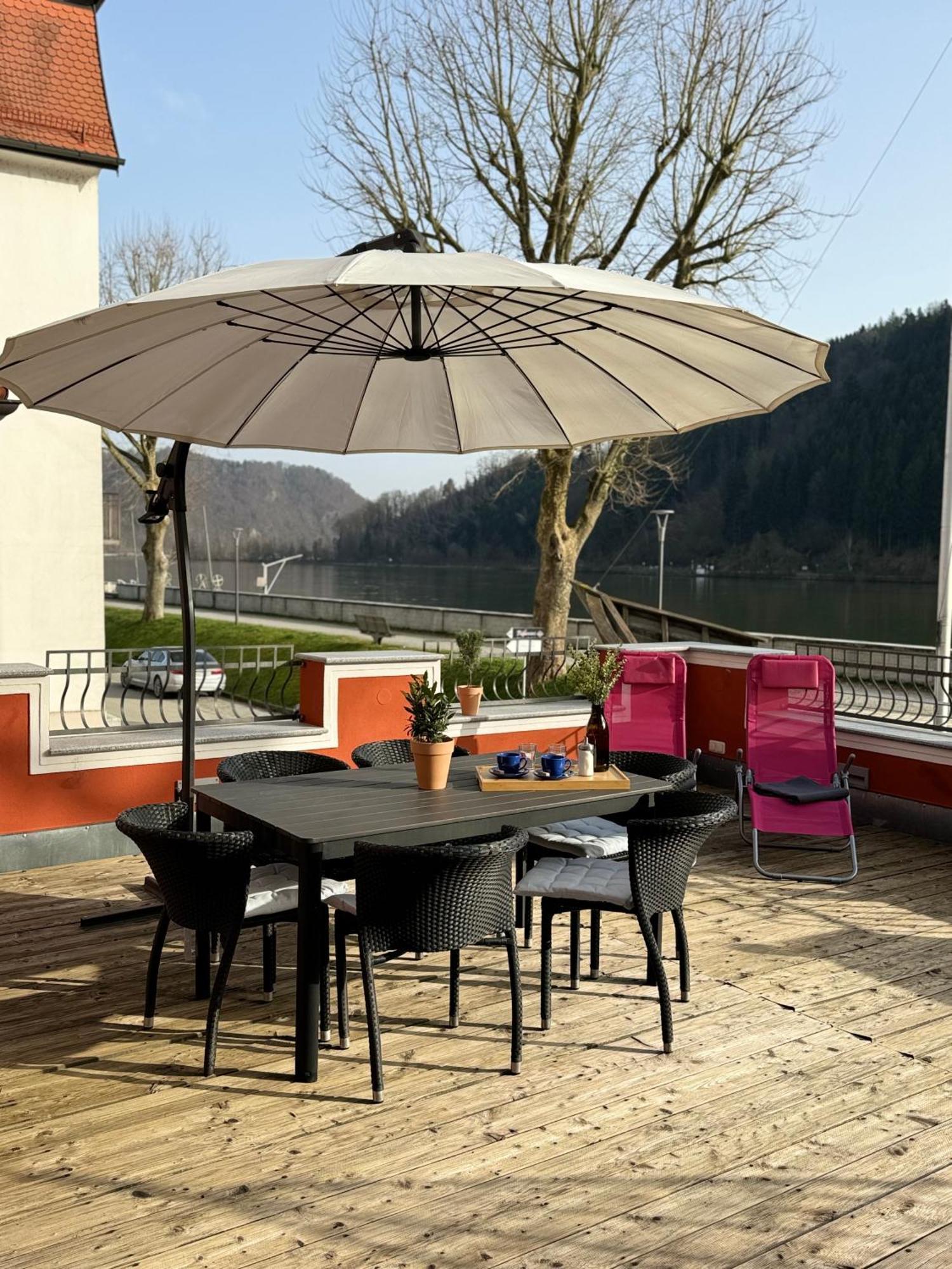 Terrassenwohnung Mit Donaublick Obernzell 外观 照片