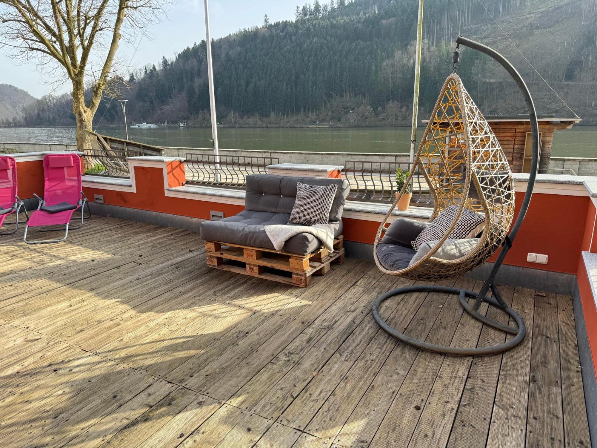 Terrassenwohnung Mit Donaublick Obernzell 外观 照片